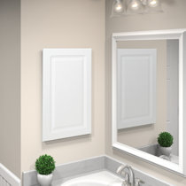 recessed shelving bathroom